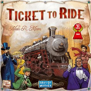 #4 Ticket to Ride — Top 10 Board Games for Adult Game Nights