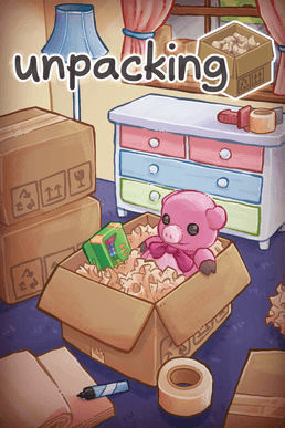#5 Unpacking — Top 10 Cozy Games for Relaxation