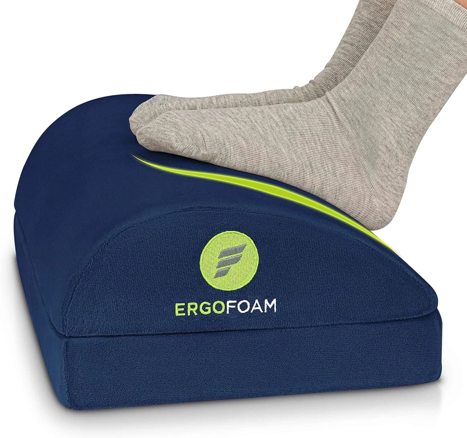 #8 ErgoFoam Adjustable Footrest — Top 10 Standing Desks and Ergonomic Setups Worth the Upgrade