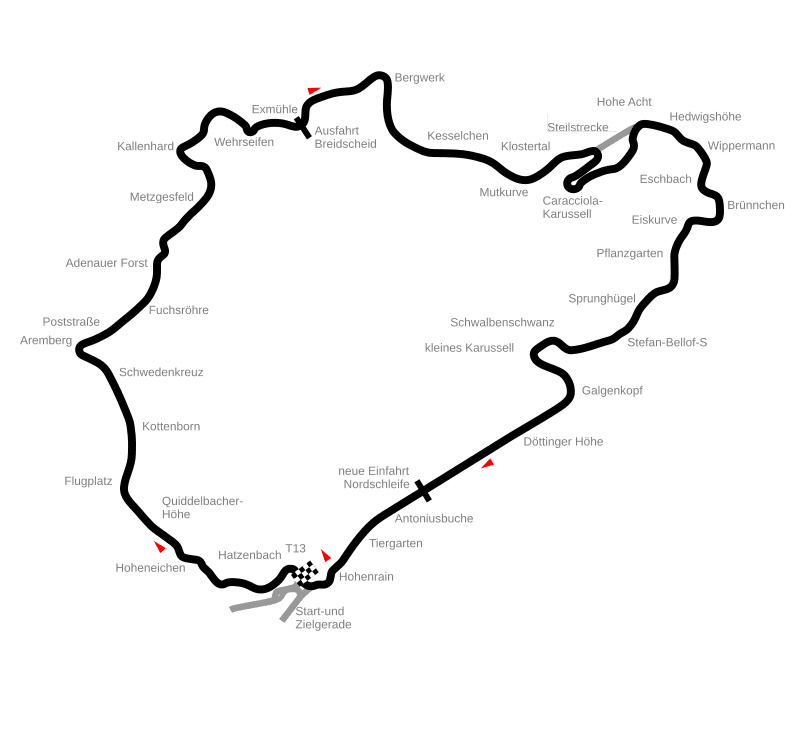 #1 Nurburgring Nordschleife (Germany) — Top 10 Driving Roads Every Car Enthusiast Should Experience