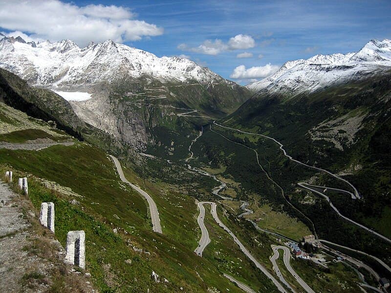 #5 Furka Pass (Switzerland) — Top 10 Driving Roads Every Car Enthusiast Should Experience