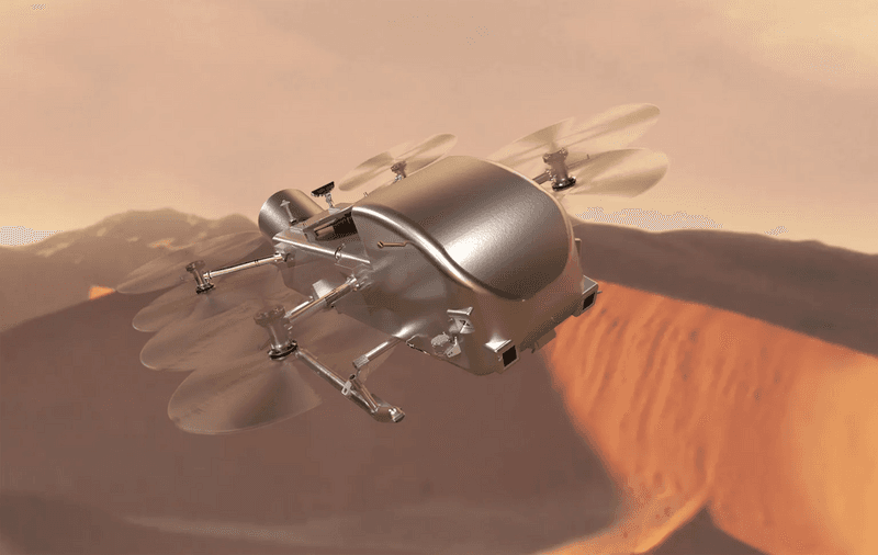 #10 Dragonfly (NASA) Construction Phase — Top 10 Space Missions Launching in 2026-2027