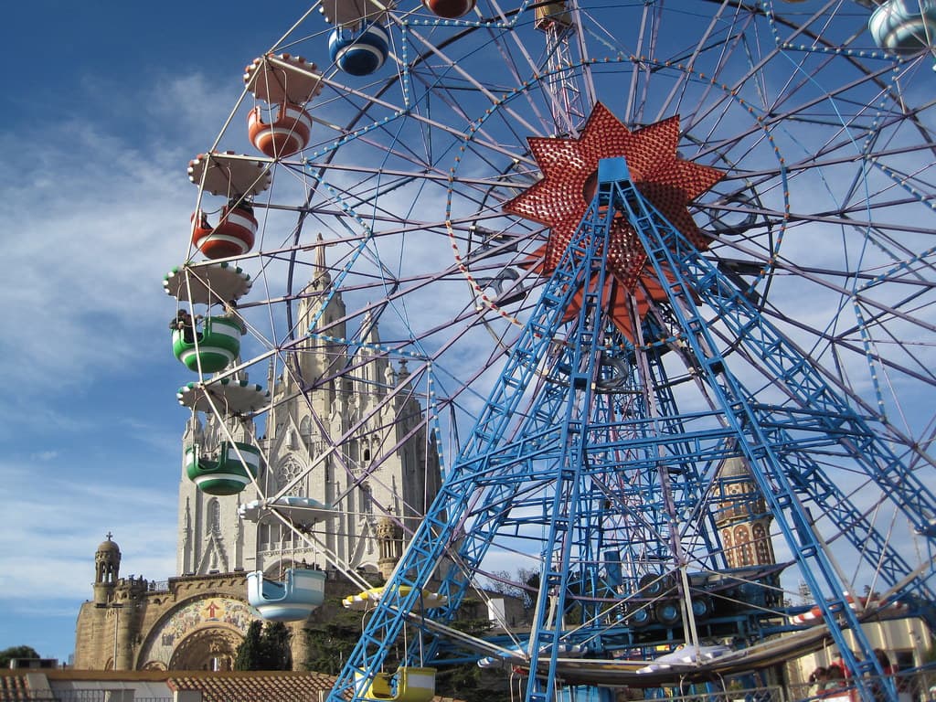 #8 Tibidabo Amusement Park — Top 10 Things to Do in Barcelona