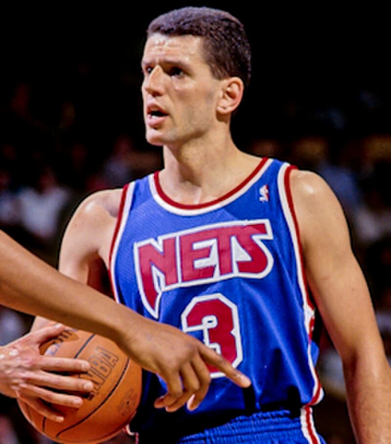 #11 Dražen Petrovic (Yugoslavia/Croatia) — Top 12 International Basketball Players Who Dominated the NBA