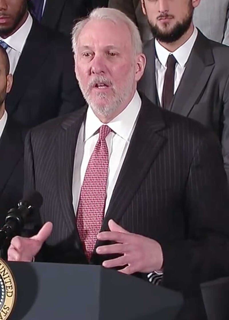 #2 Gregg Popovich — Top 10 Greatest NBA Coaches of All Time