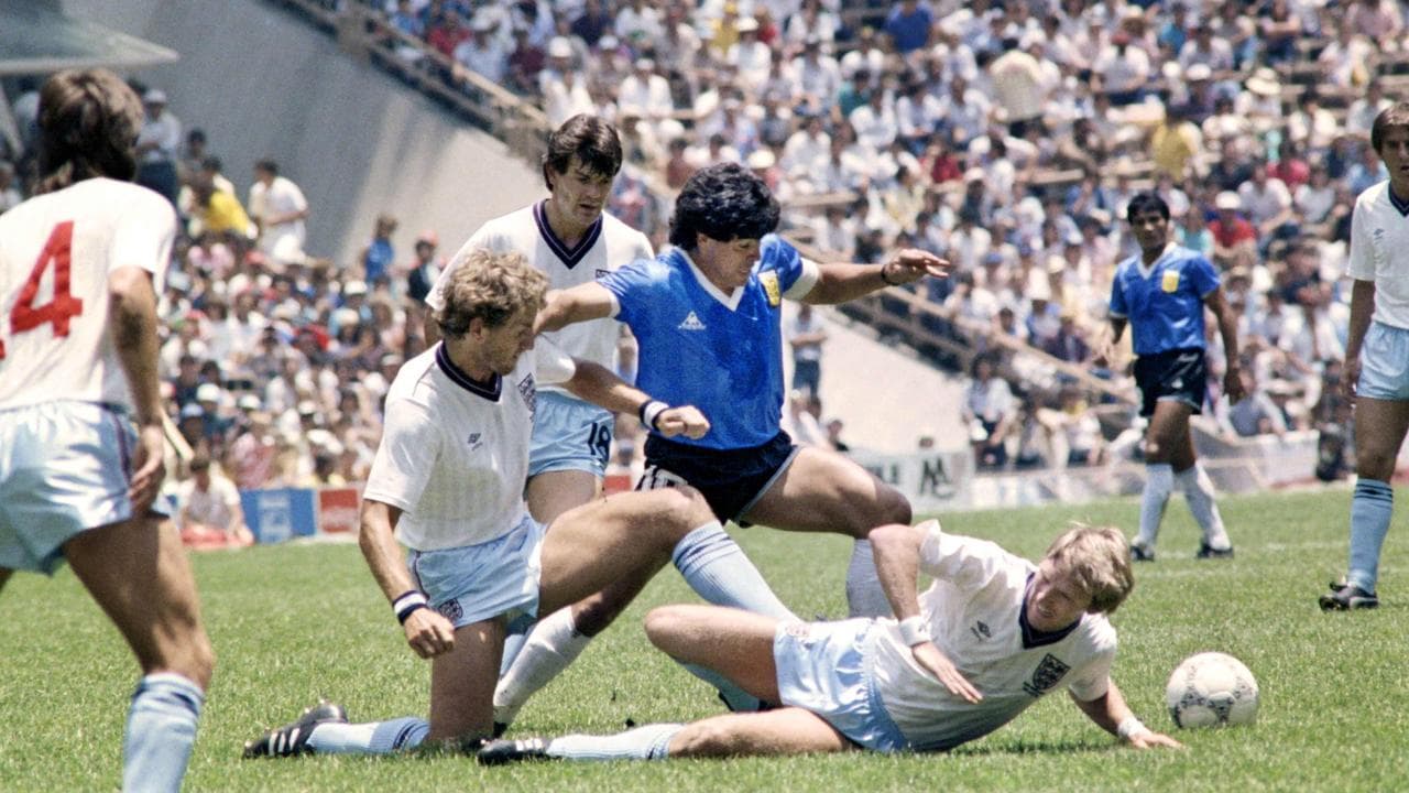#1 Diego Maradona vs England — 1986 (Goal of the Century) — Top 10 Greatest World Cup Goals Ever Scored
