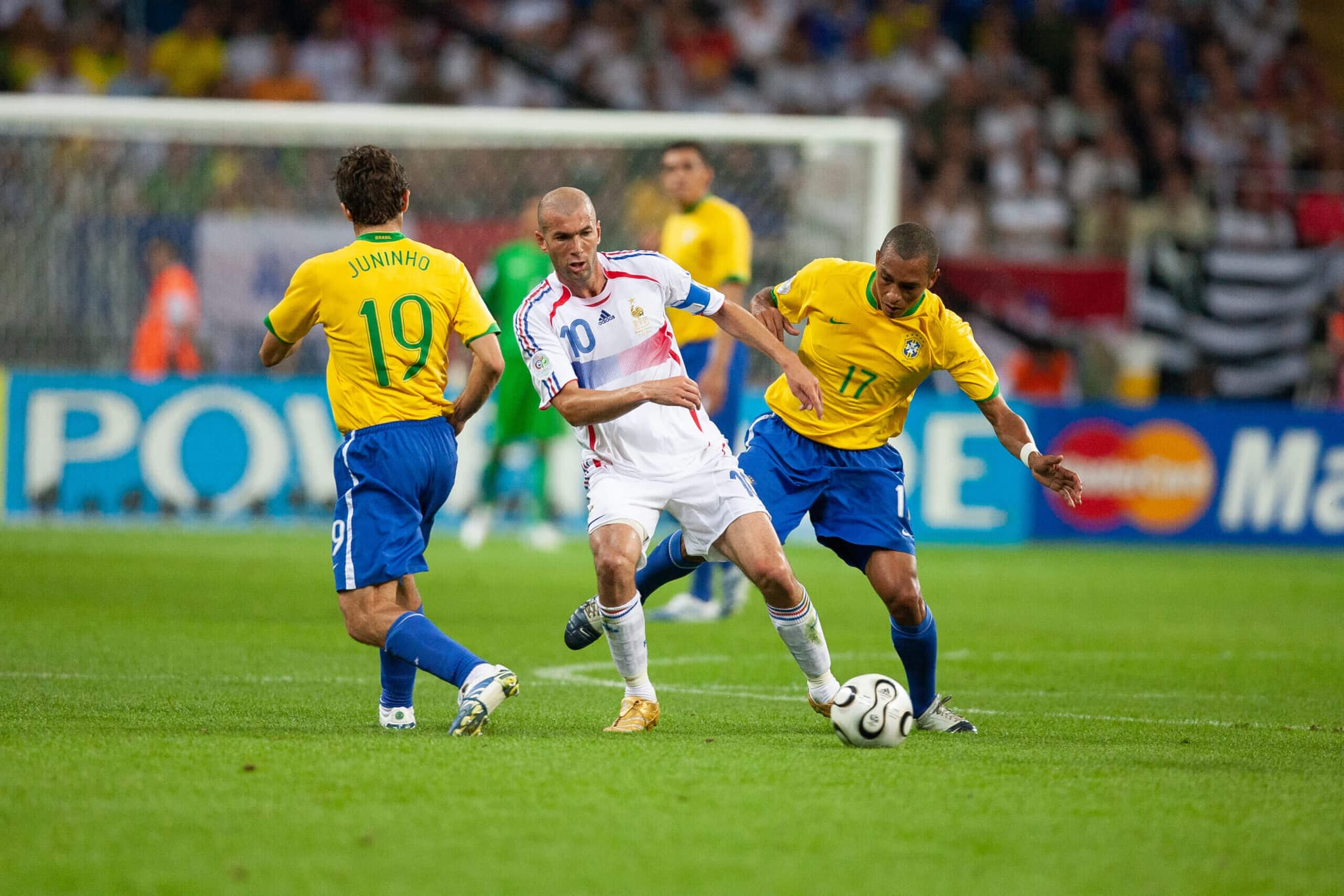 #9 Zinedine Zidane vs Brazil — 2006 Free Kick — Top 10 Greatest World Cup Goals Ever Scored