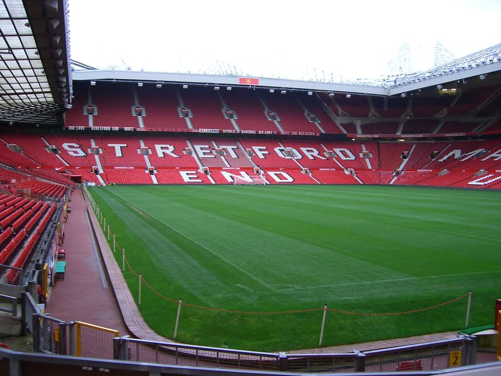 #8 Old Trafford — Manchester, England — Top 10 Best Football Stadiums in the World