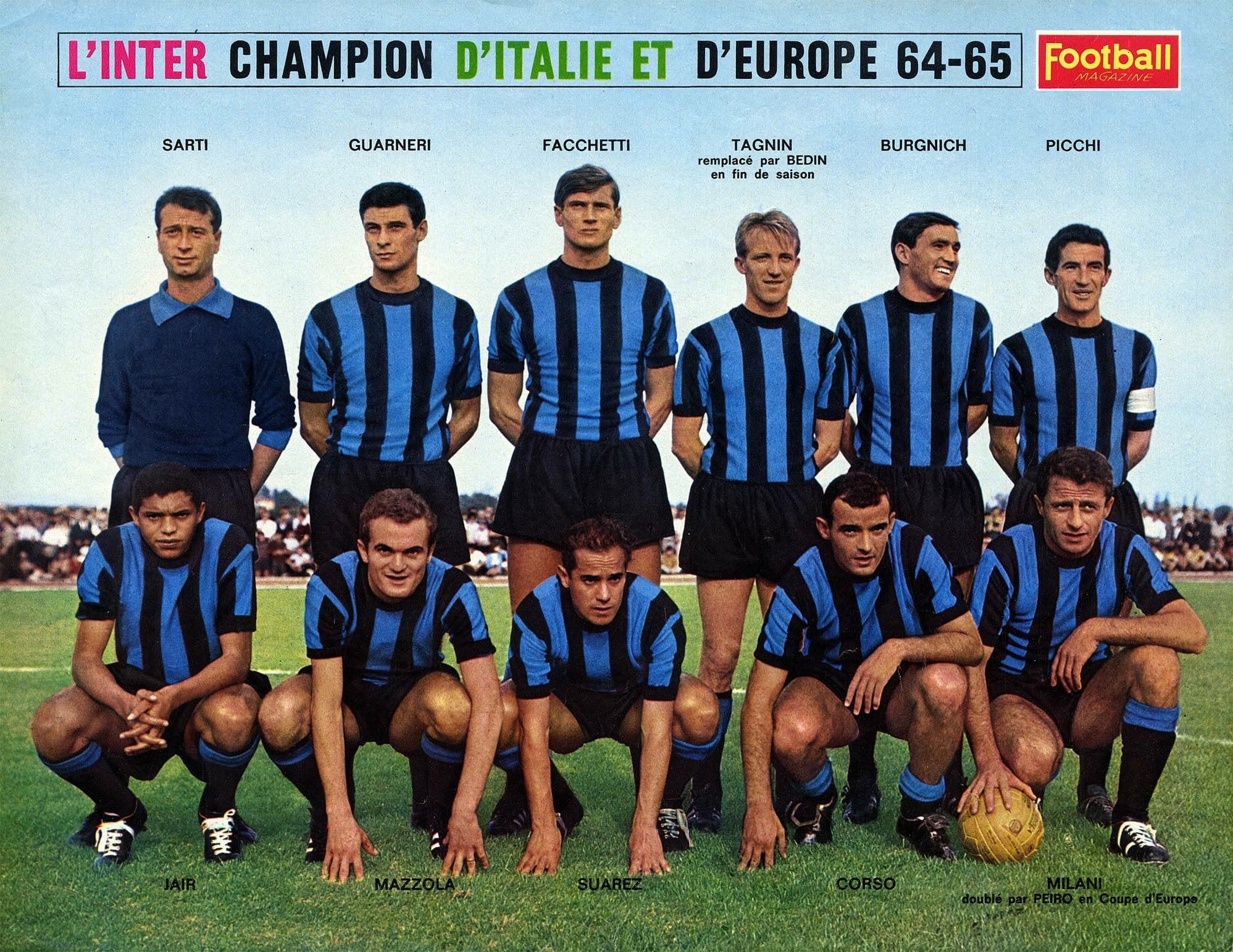 #3 Inter Milan 1963–1965 — Grande Inter — Top 10 Greatest Serie A Teams of All Time