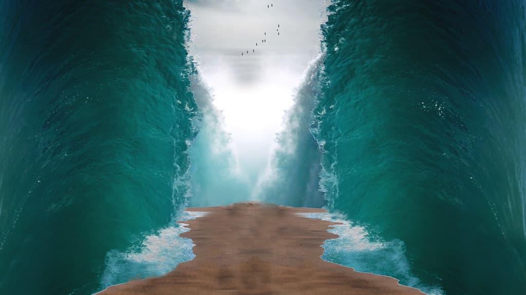 #2 The Parting of the Red Sea — Top 10 Miracles in the Bible That Inspire Faith