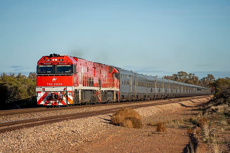 #5 The Ghan, Australia — Top 10 Most Beautiful Train Journeys in the World