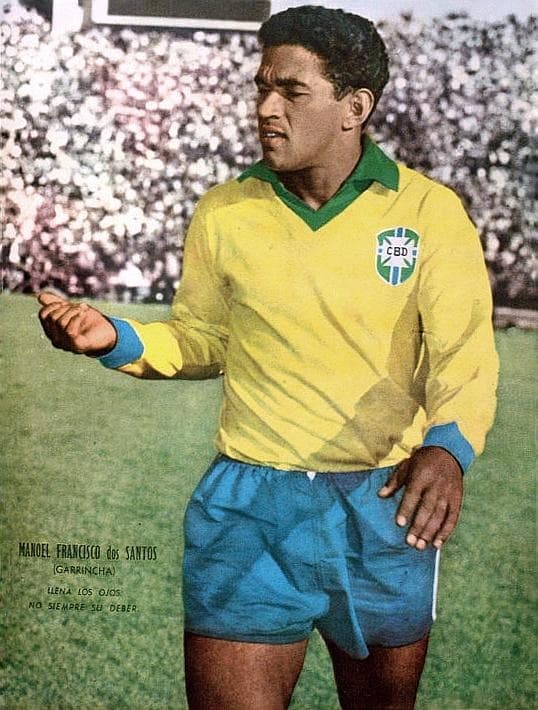#6 Garrincha — Top 10 Greatest World Cup Players of All Time