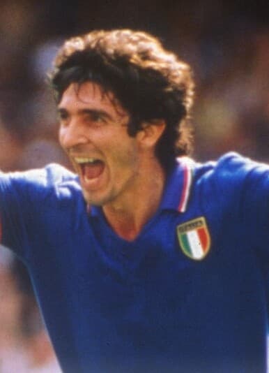 #5 Paolo Rossi — 6 goals, Italy 1982 — Top 10 World Cup Golden Boot Winners