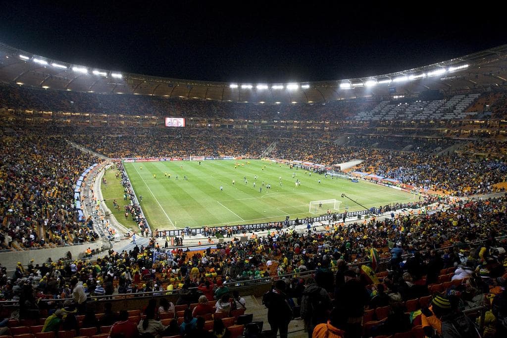 #8 Soccer City (FNB Stadium) — Johannesburg (2010) — Top 10 World Cup Stadiums That Took Our Breath Away