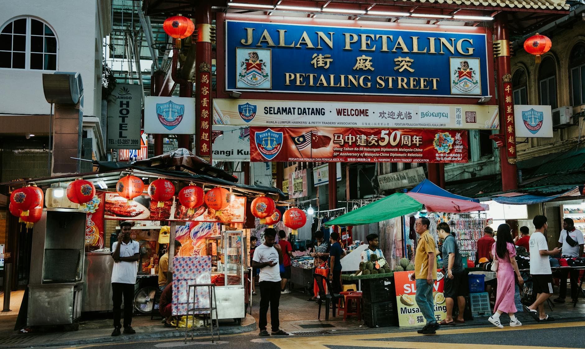 #7 Petaling Street (Chinatown) — Top 10 Things to Do in Kuala Lumpur