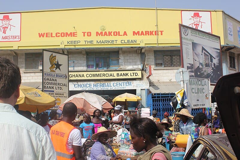 #4 Makola Market — Top 10 Experiences in Accra