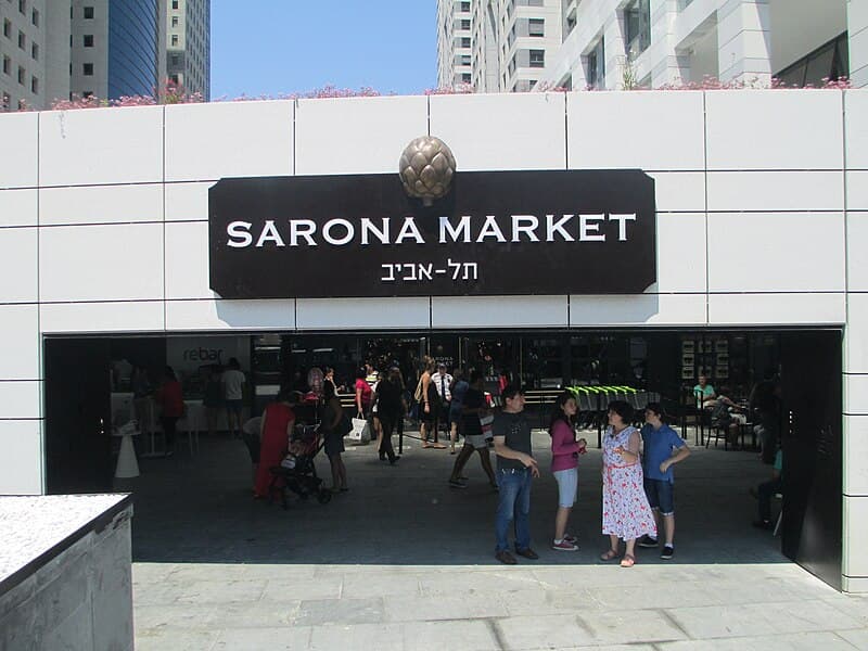 #6 Sarona Market — Top 10 Things to Do in Tel Aviv