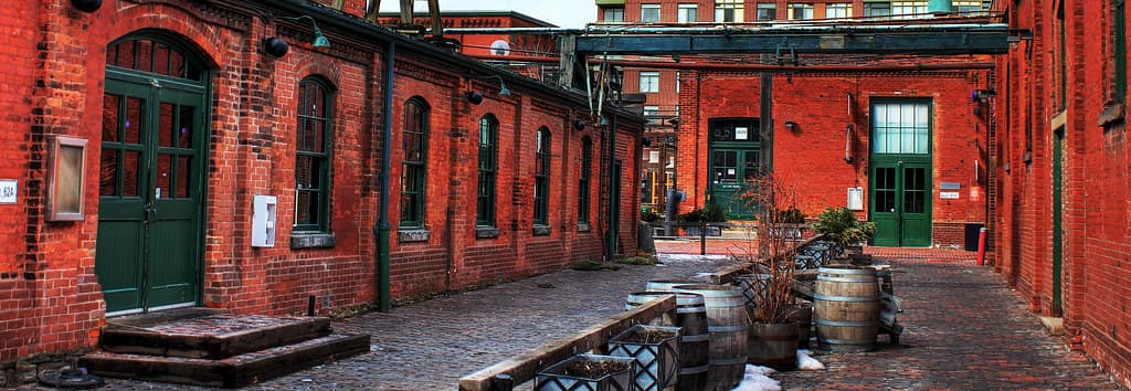 #3 Distillery District — Top 10 Things to Do in Toronto