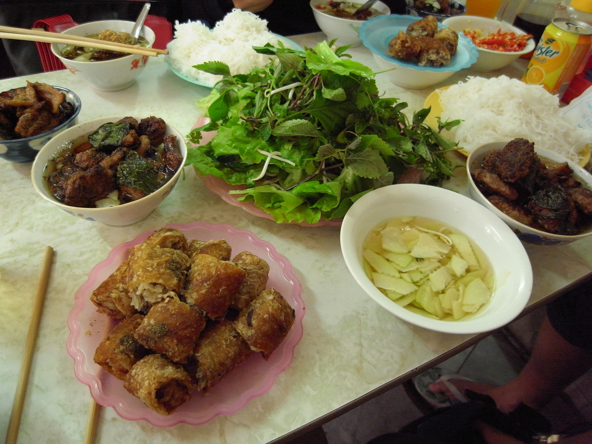 #4 Bun Cha for Lunch — Top 10 Things to Do in Hanoi