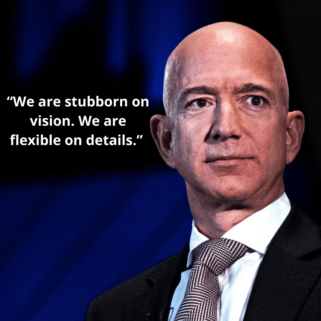 #8 Jeff Bezos: Be Stubborn on Vision, Flexible on Details — Top 10 Leadership Lessons From History's Greatest Leaders That Still Apply Today