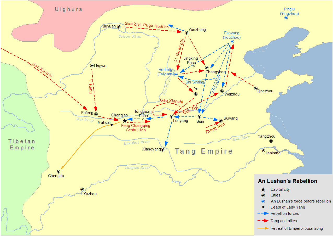 #6 The An Lushan Rebellion (755-763 AD) — 36 Million Dead — Top 10 Deadliest Wars in Human History — The Conflicts That Defined Civilizations