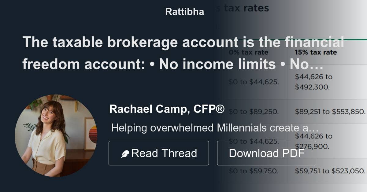 #6 Taxable Brokerage Account — No Limits, Maximum Flexibility — Top 10 Best Investment Accounts to Build Wealth (US)