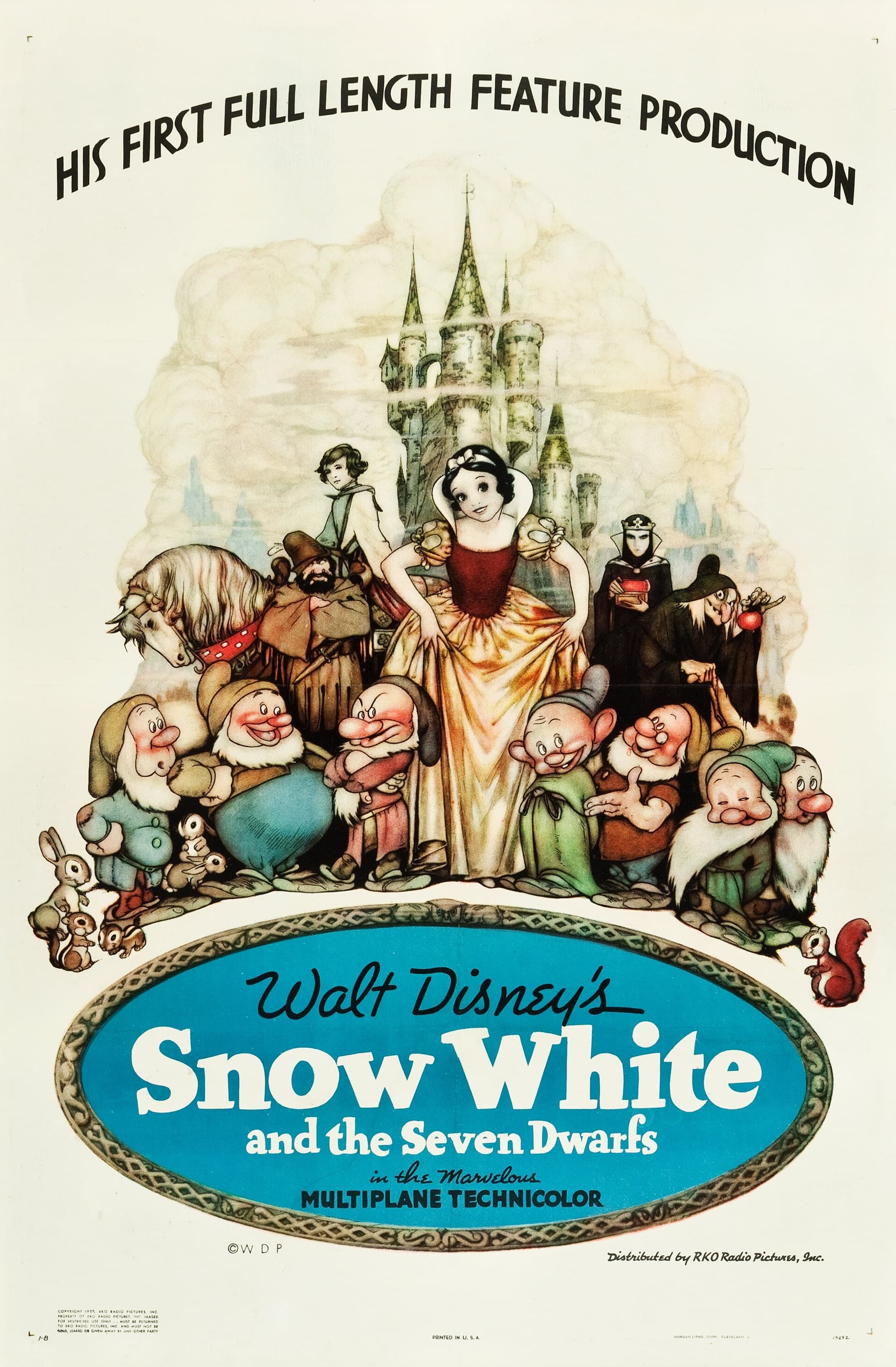 #6 Snow White and the Seven Dwarfs — Top 10 Best Animated Films of All Time