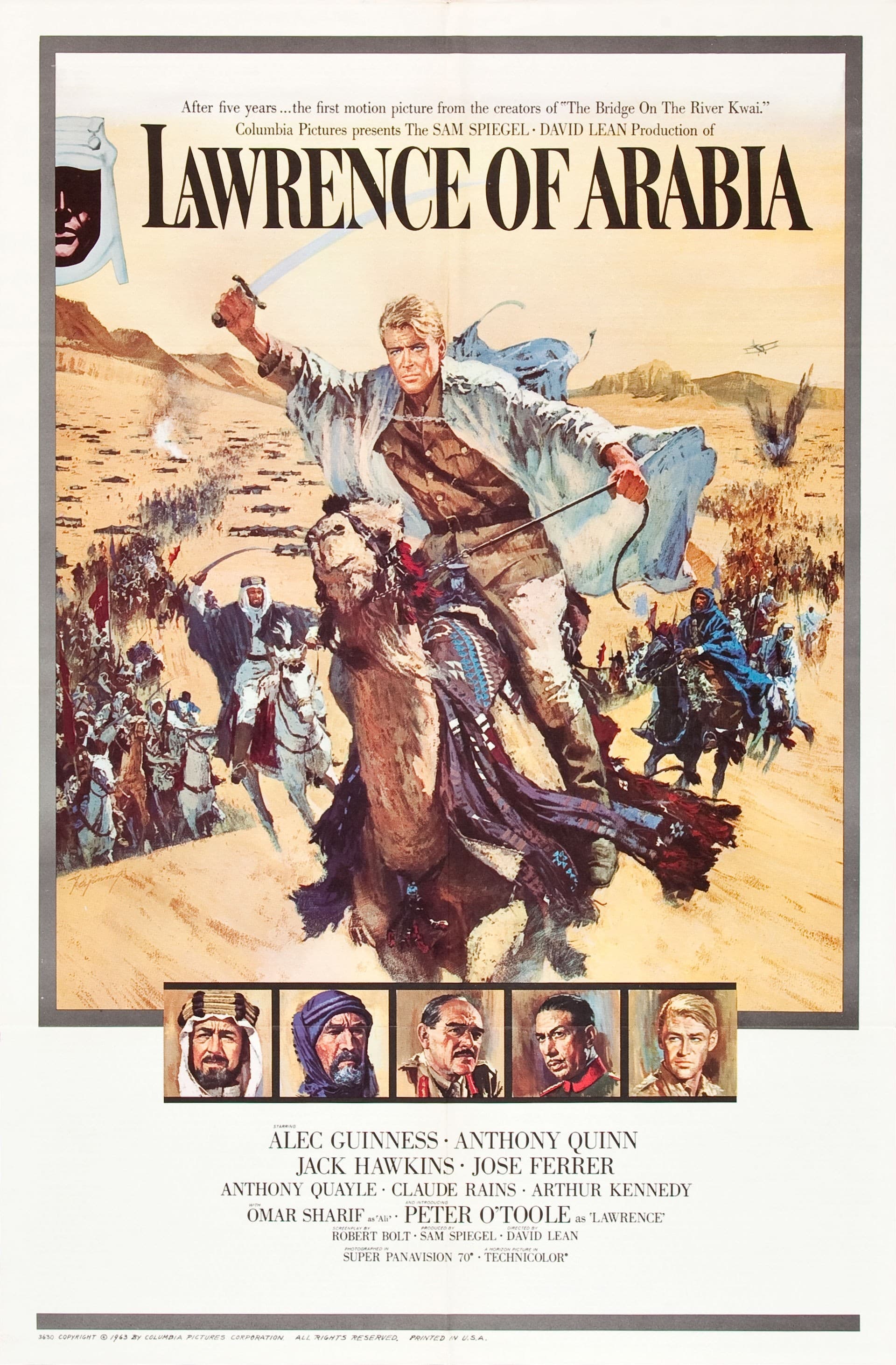#6 Lawrence of Arabia — Top 10 Oscar Best Picture Winners of All Time — Ranked by Legacy and Impact