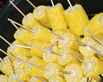 #2 Elote (Mexican Street Corn) — Top 10 Street Food Dishes in Mexico