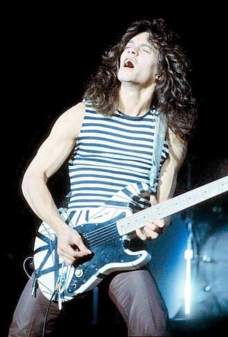#5 Eddie Van Halen — Top 10 Best Guitarists of All Time