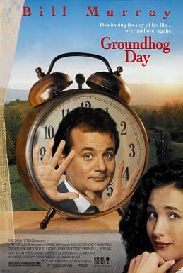 #7 Groundhog Day (1993) — Top 10 Greatest Comedy Films of All Time
