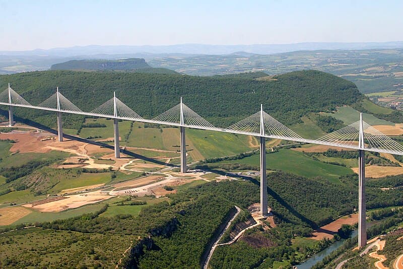#2 Millau Viaduct, France — Top 10 Most Spectacular Bridges in the World