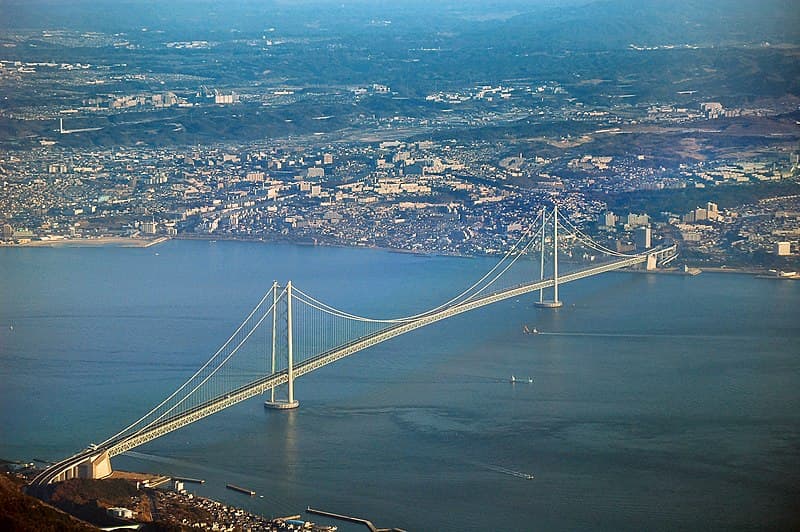 #4 Akashi Kaikyo Bridge, Japan — Top 10 Most Spectacular Bridges in the World