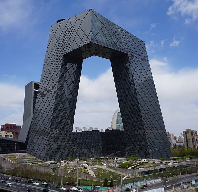 #4 CCTV Headquarters, Beijing — Top 10 Most Breathtaking Futuristic Buildings on Earth