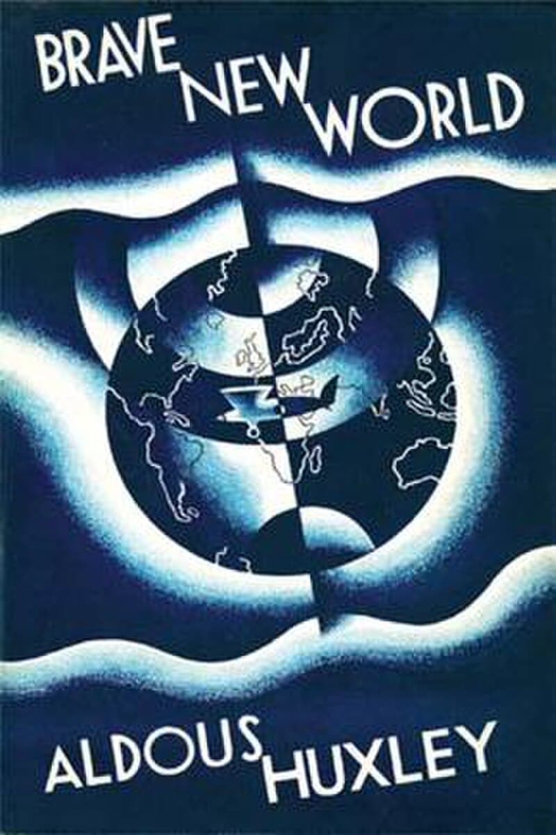 #5 Brave New World — Aldous Huxley (1932) — Top 10 Best Science Fiction Novels of All Time