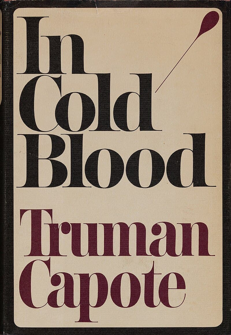 #5 In Cold Blood — Truman Capote (1966) — Top 10 Best Mystery and Thriller Novels Ever Written