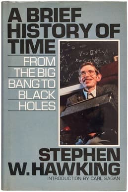 #5 A Brief History of Time — Stephen Hawking (1988) — Top 10 Most Influential Non-Fiction Books in History