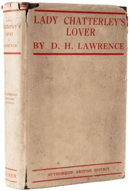 #5 Lady Chatterley's Lover — D.H. Lawrence — Top 10 Most Banned and Challenged Books in History