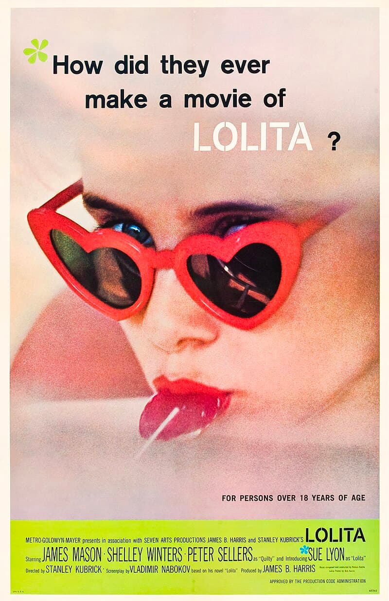 #7 Lolita — Vladimir Nabokov — Top 10 Most Banned and Challenged Books in History
