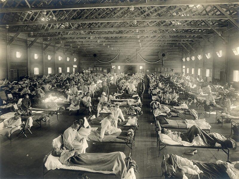 #6 Spanish Flu (1918-1919) — Top 10 Deadliest Natural Disasters in Recorded History