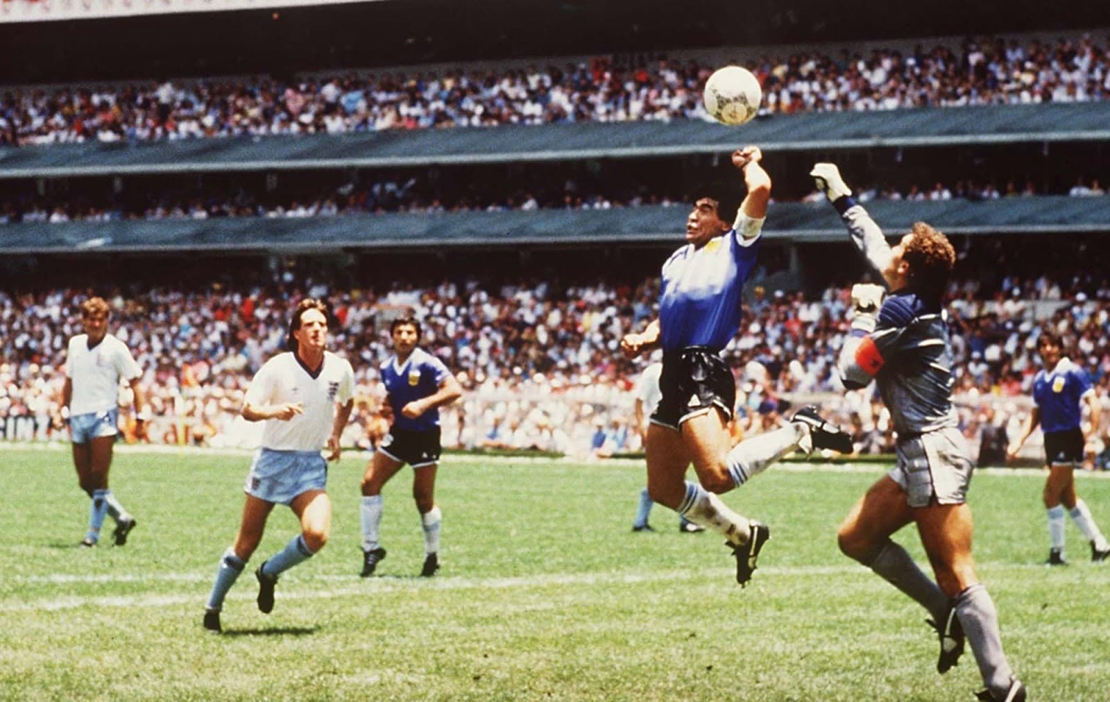 #1 Maradona's "Hand of God" (1986) — Top 10 Most Controversial Sports Moments