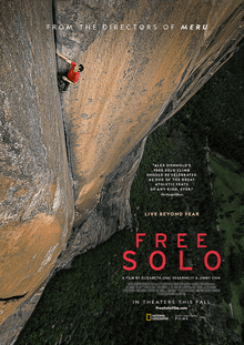 #10 Free Solo (2018) — Top 10 Greatest Documentaries of All Time