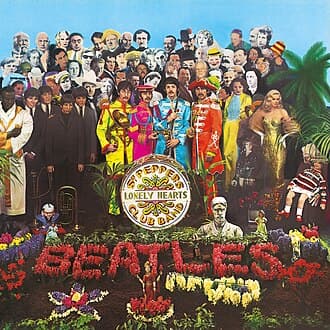 #3 Sgt. Pepper's Lonely Hearts Club Band — The Beatles (1967) — Top 10 Most Iconic Album Covers of All Time