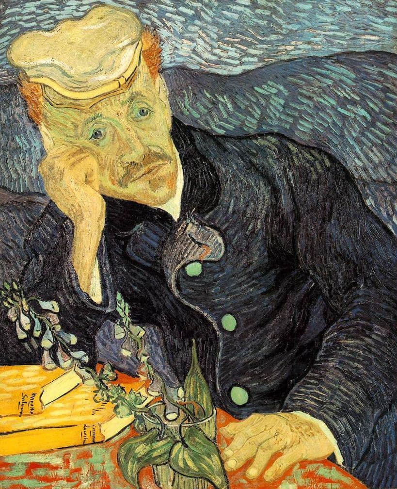 #10 Portrait of Dr. Gachet (Vincent van Gogh) — Top 10 Most Expensive Artworks Ever Sold