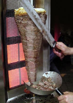 #5 Doner Kebab (Turkey/Germany) — Top 10 Best Street Foods Around the World