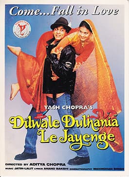 #2 Dilwale Dulhania Le Jayenge — Top 10 Best Bollywood Films of All Time
