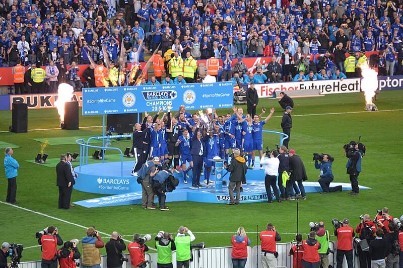 #3 Leicester City Win the Premier League (2015-16) — Top 10 Biggest Sporting Upsets of All Time