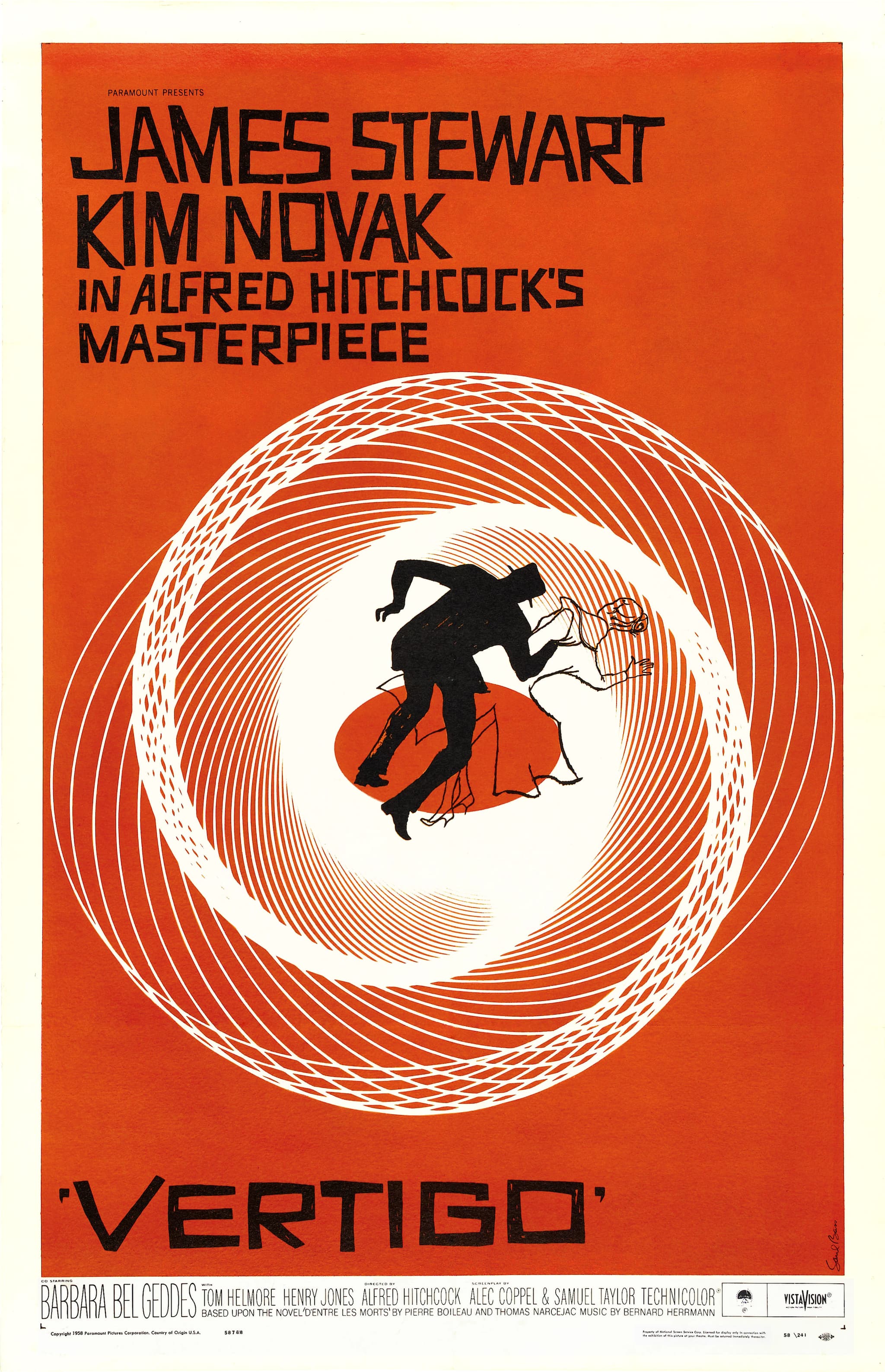 #6 Vertigo — Top 10 Greatest Thriller Films of All Time