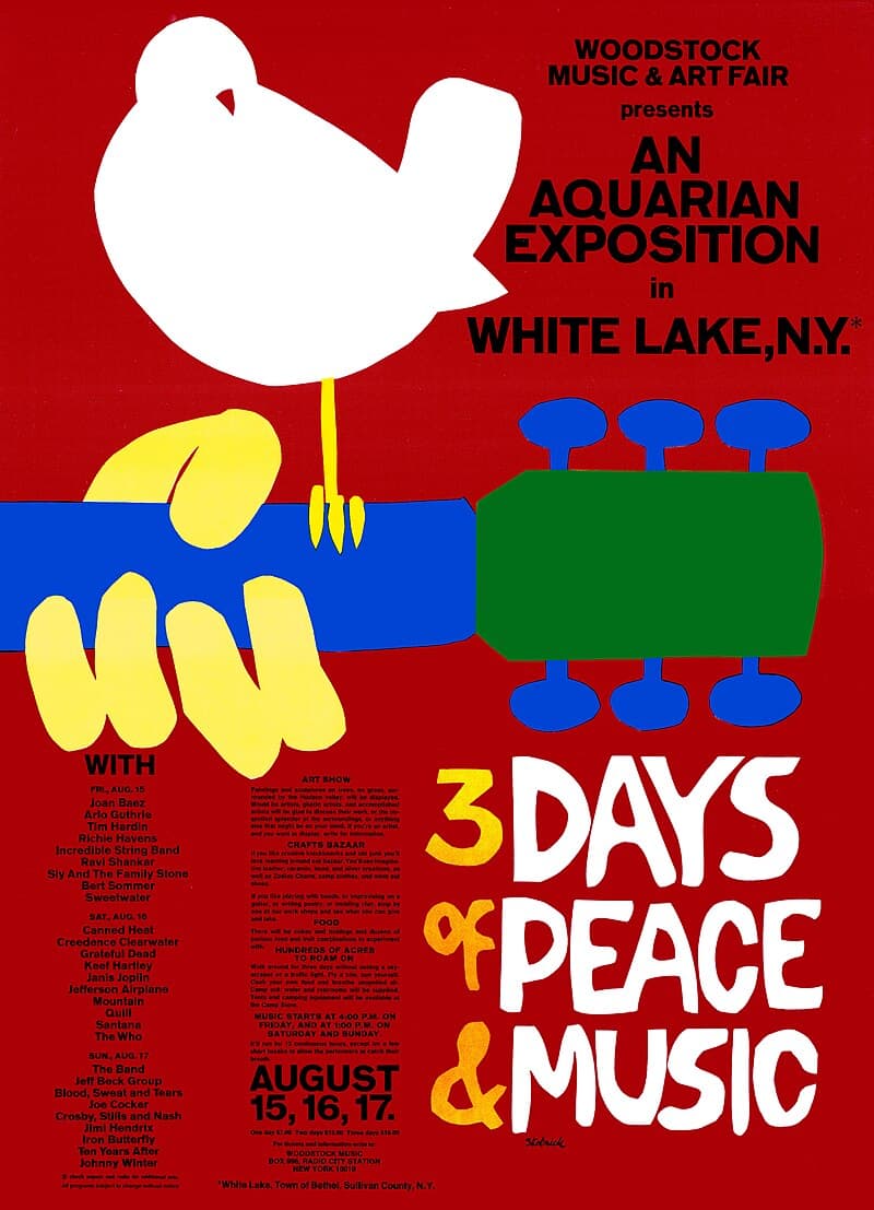 #1 Woodstock — Top 10 Most Iconic Music Festivals of All Time