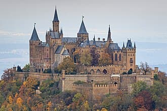 #9 Hohenzollern Castle, Germany — Top 10 Most Beautiful Castles in Europe